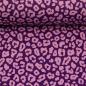 Preview: Baumwolle Leoni Animalprint  Lila/Flieder by Swafing